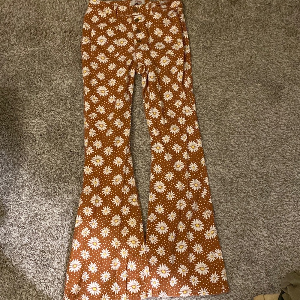 Wrangler Daisy High Rise Folklore Flare Jeans size 8